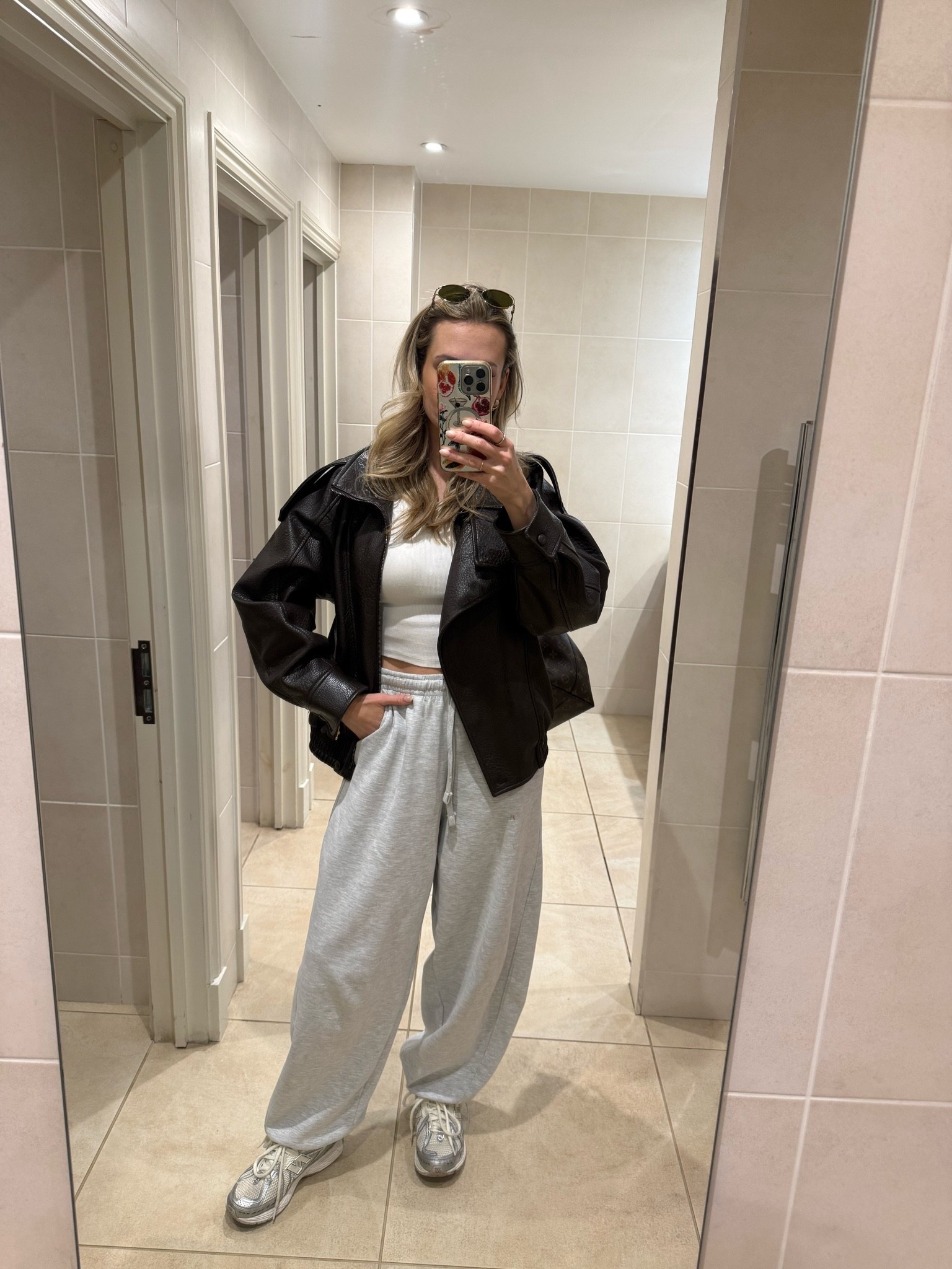 Everyday mum uniform. These joggers have adjustable ankles so you can cinch them or leave them wide. They’re so comfy!  The top has a built in bra too x

#LTKuk #LTKspring
