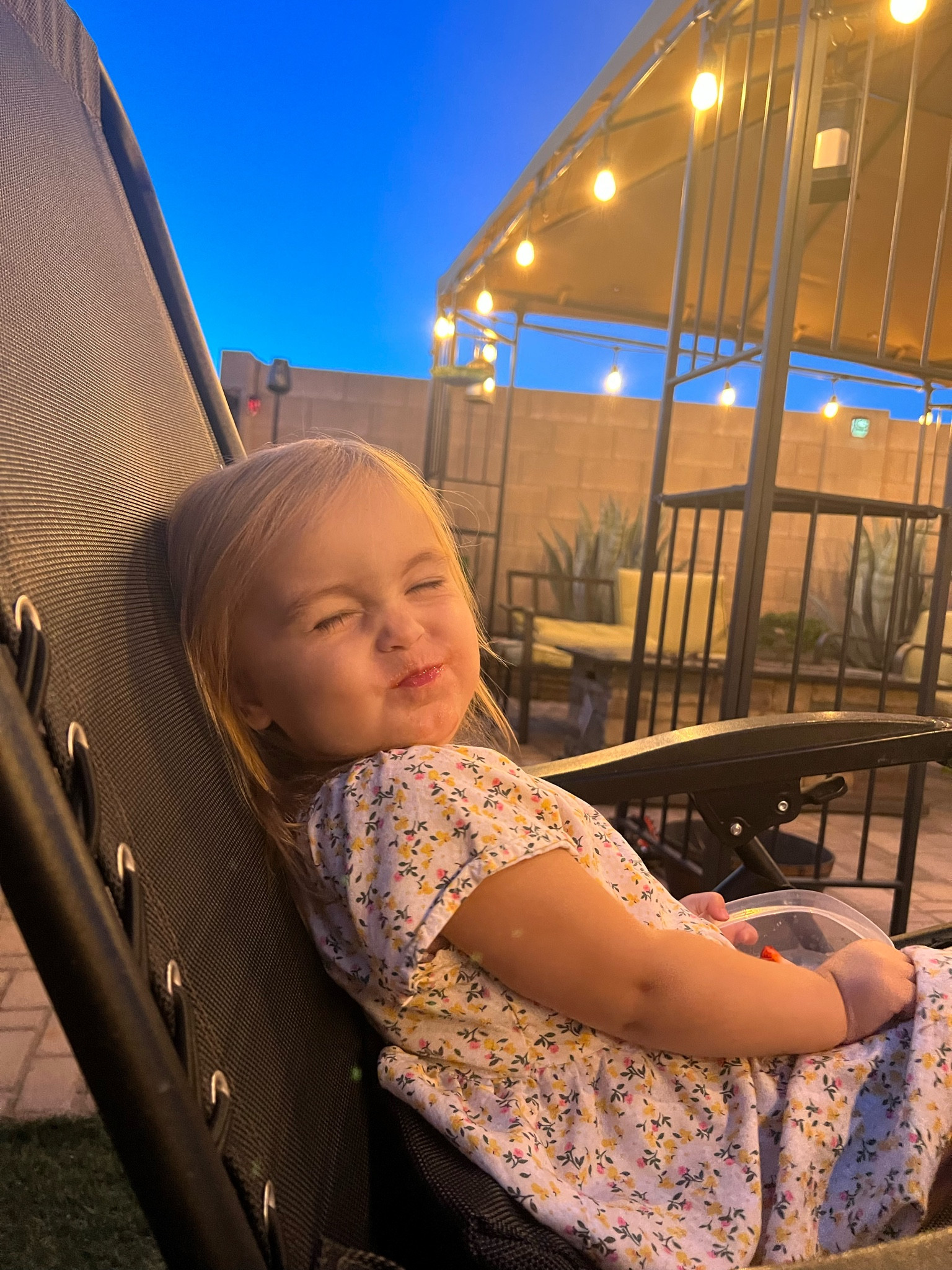 Sun dresses, berries, and sunsets 💛🧡🍓 we’ve been loving sitting outside and watching the sunset. AZ has had a beautiful start to summer! 

#LTKfamily #LTKSeasonal #LTKhome