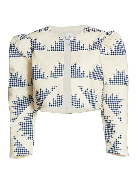 Cropped Quilted Jacket | Saks Fifth Avenue