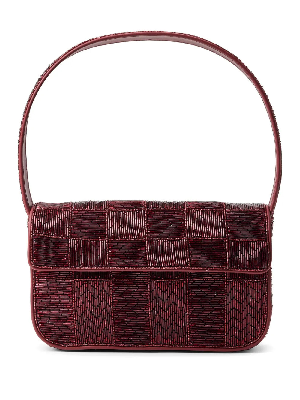 STAUD Tommy Shoulder Bag  | Red | FARFETCH DZ | Farfetch Global