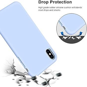 Anuck Case for iPhone Xs Max Case 6.5 inch 2018, Soft Silicone Gel Rubber Bumper Case Anti-Scratc... | Amazon (US)