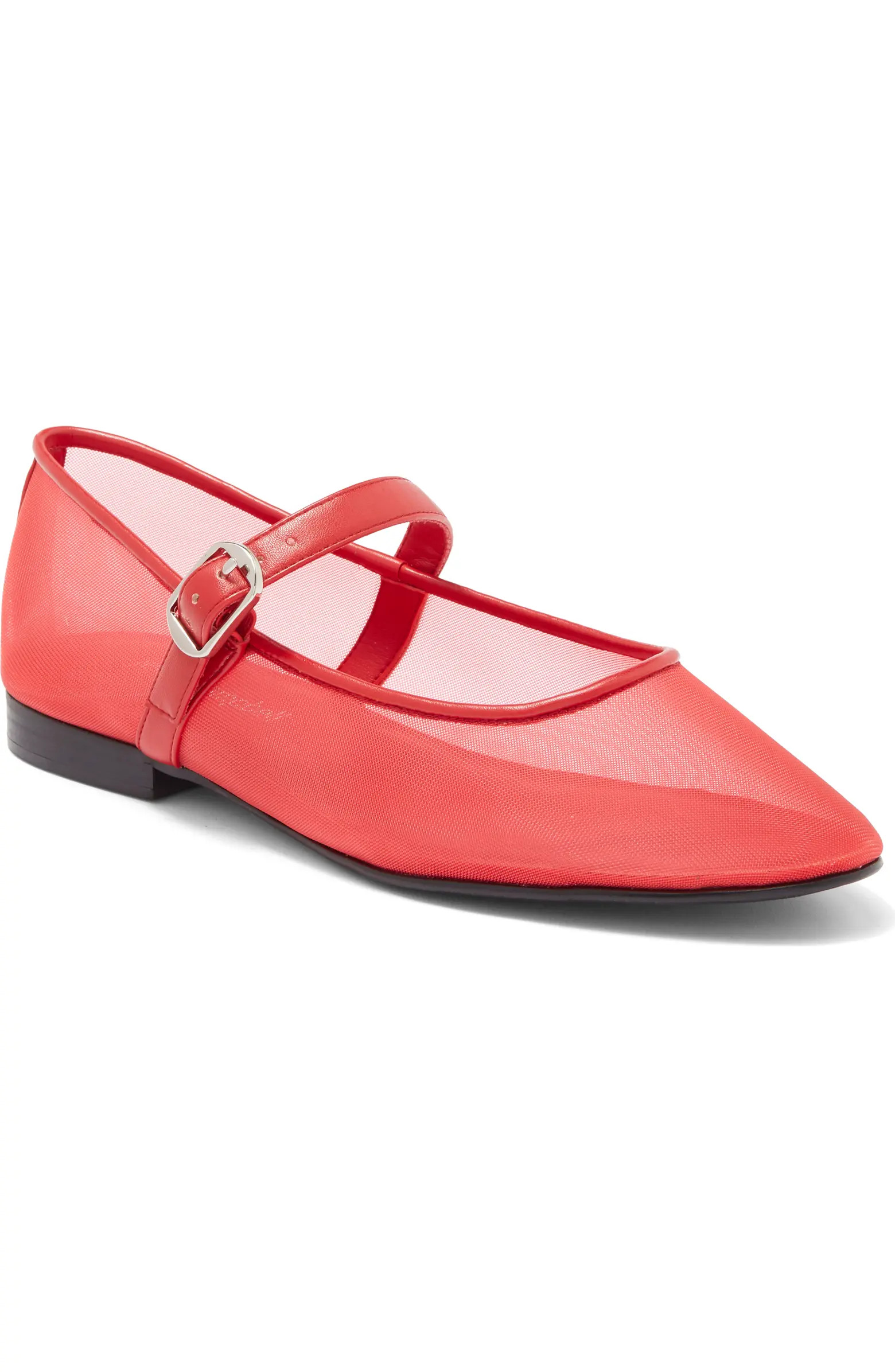 Rebb Mesh Mary Jane Flat (Women) | Nordstrom Rack