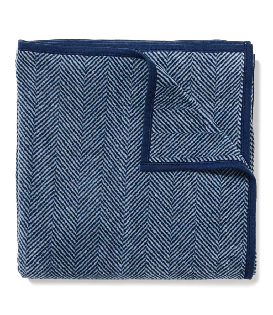 Harborview Herringbone Family-Size Blanket | ChappyWrap