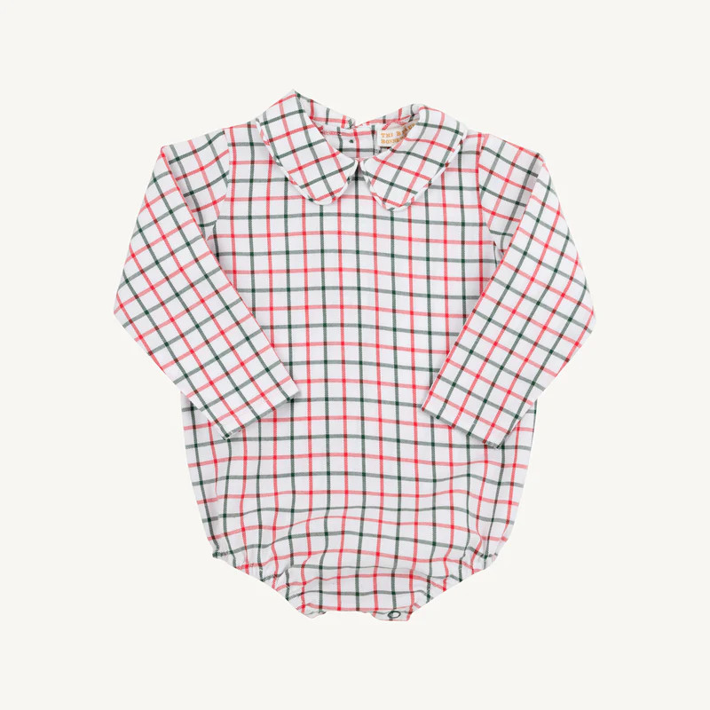 Peter Pan Collar Shirt (Long Sleeve Woven) - Old Town Tattersall | The Beaufort Bonnet Company