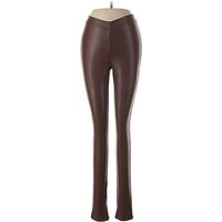 Naked Wardrobe Leggings: Brown Bottoms - Size Small | ThredUp (US)