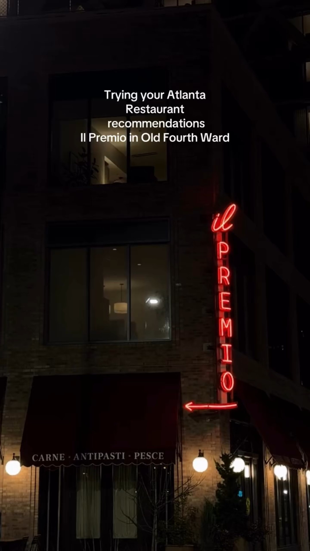 making it our mission to try new restaurants in ATL this year 💫 any reccs on where we should go next? 😋

@ilpremioatlanta 

#atlantarestaurants #atlantafood #datenight #thingstodoinatlanta #italianrestaurants