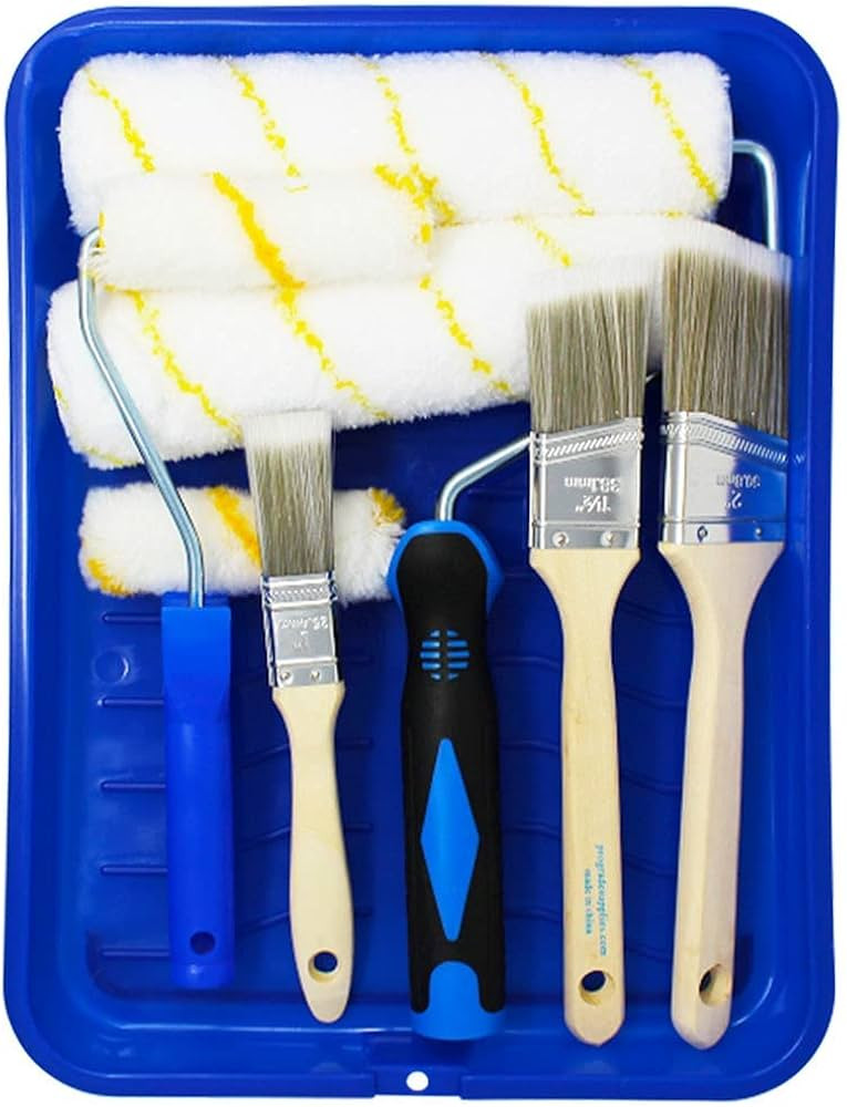 Pro Grade Paint Roller Cover Set,Wall Painting Roller Naps for Professional or Home Owners with A... | Amazon (US)