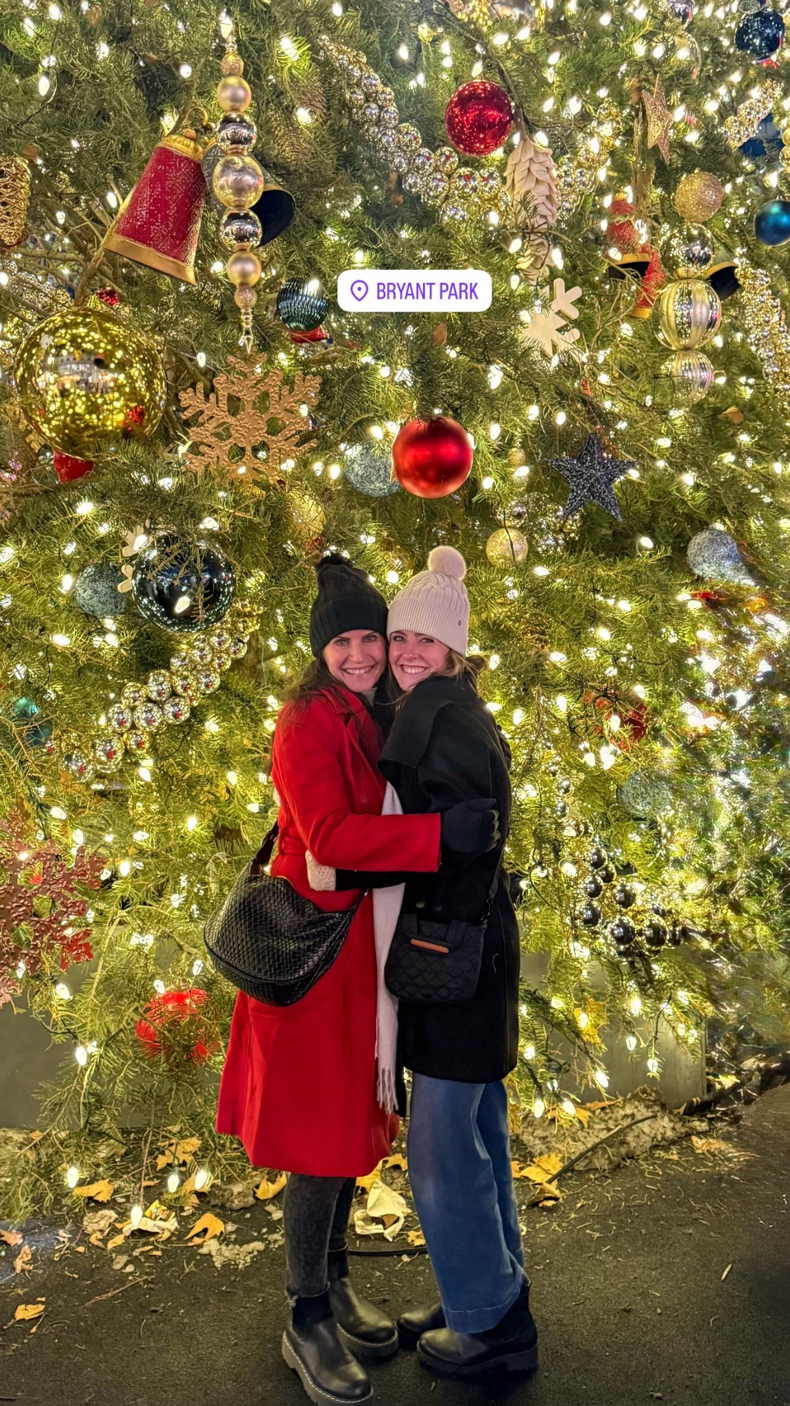 Wearing a small in the red coat and large in the purse 

#LTKGiftGuide #LTKOver40 #LTKHoliday