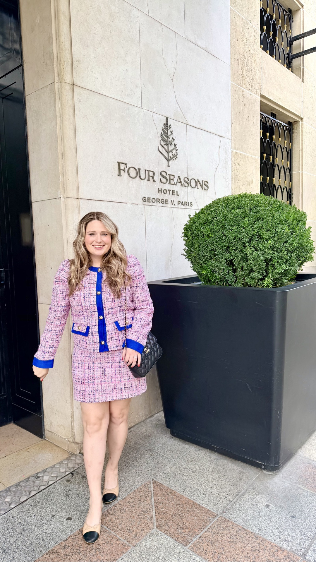 What to wear for Afternoon Tea in Paris! 🫖 🇫🇷 Pink tweed suit is from Lilly Pulitzer

#LTKTravel #LTKootd