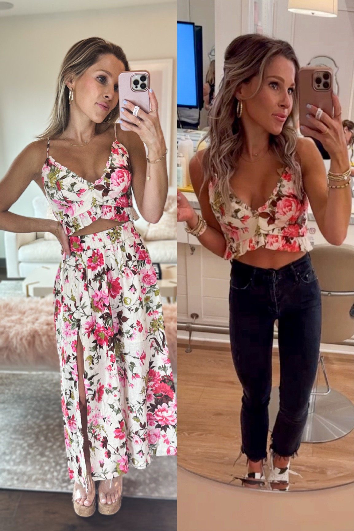 Here’s two way to wear this matching set! it’s on sale today! Sizing: 
wearing size XS in top and XS petite length in midi skirt



Beauty	Abercrombie Travel Outfit Swimwear White Dress Vacation Outfit Nursery	 Sandals Patio Furniture jeans amazon find Summer Outfit 

Follow my shop @alexvmalek on the @shop.LTK app to shop this post and get my exclusive app-only content!

#liketkit #LTKGiftGuide #LTKSeasonal #LTKFind
@shop.ltk
https://liketk.it/494eH

#LTKFind #LTKSeasonal #LTKGiftGuide