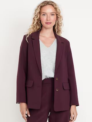 Taylor Relaxed Suit Blazer | Old Navy (US)