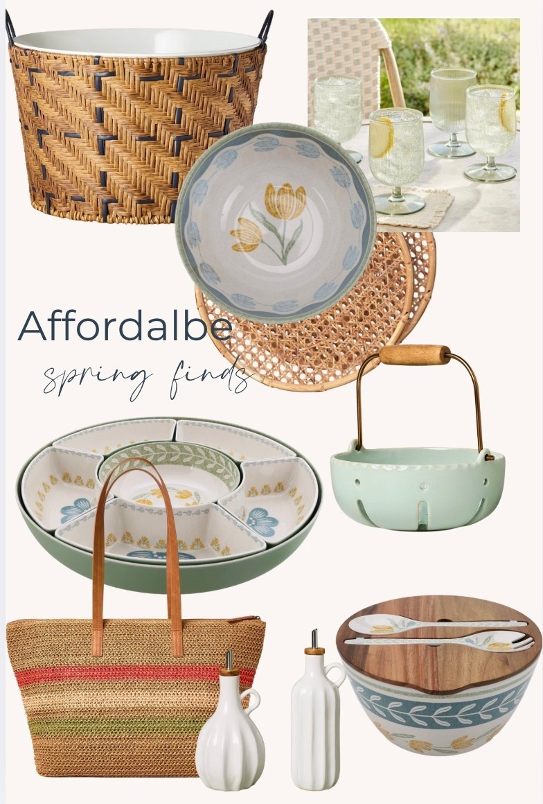 Now it's a perfect time to plan for your spring and summer outdoor tablescape. These melamine pieces were a must have for me!
Don't sit on these affordable outdoor finds. They are sure to sell out!  


#LTKHome #LTKSeasonal #LTKMothersDay
