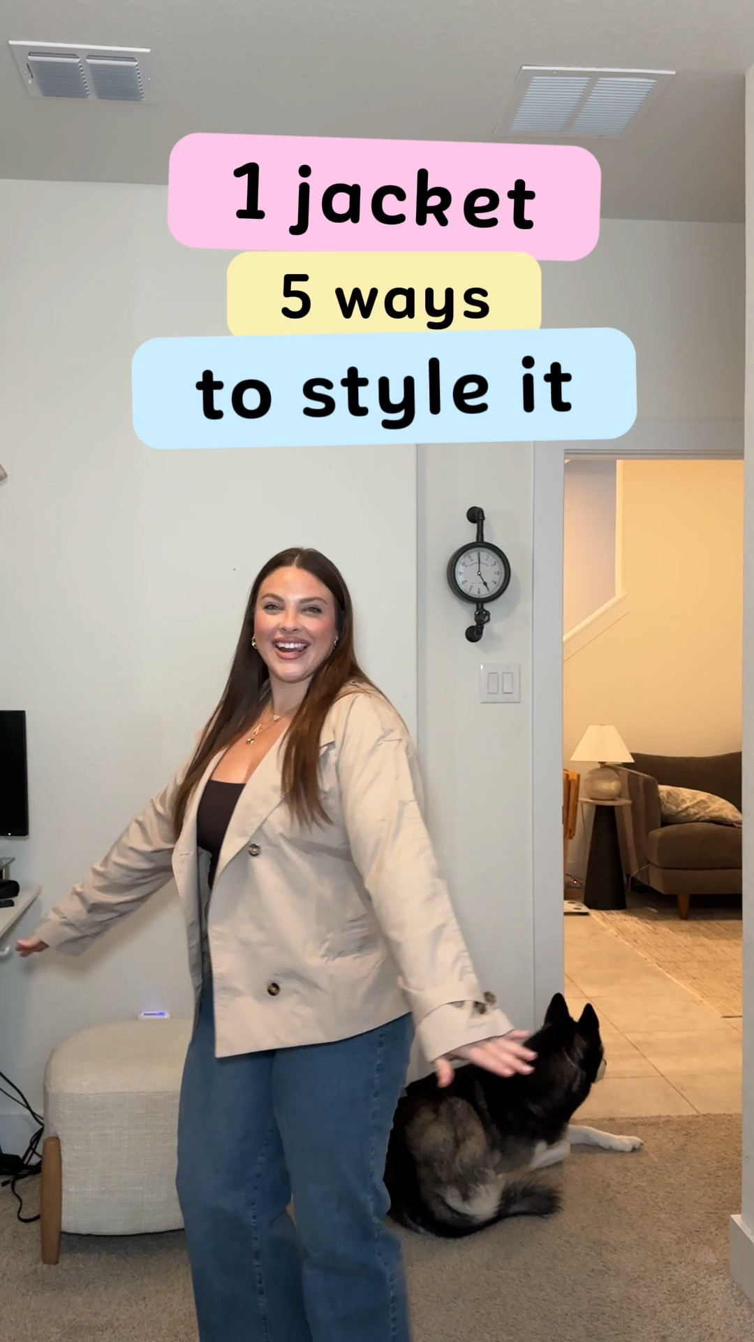 Wearing vs. styling ✨

l've long been a wear the piece girly and I'm really trying hard to become a "style it" girl.

Normally I find a piece I can wear one way, with one outfit, and then I'm continuously buying clothes that only work once. Now, I'm trying hard to step outside of my comfort zone and find at least 3 way to wear one piece.

I recently got this jacket in the mail, and I decided to try to style it better than just my basic blue jeans and a tank top underneath.

What do we think? Which look is your favorite? I kind of love how lightweight and versatile this jacket is. I think it's going to be a staple in my closet this Fall.

#LTKMidsize #LTKootd #LTKPetite