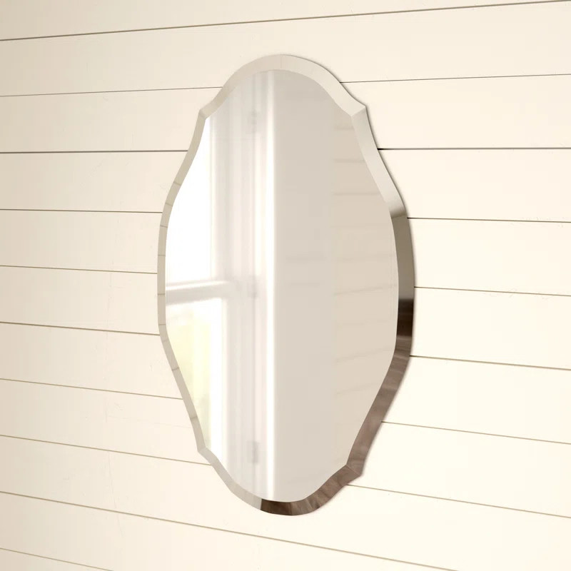 Kroll Traditional Beveled Frameless Accent Mirror, Mirror, Wayfair, Way Day | Wayfair North America