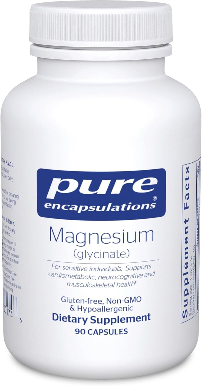 Pure Encapsulations Magnesium (Glycinate), 90 Capsules | Amazon (US)