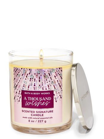 A Thousand Wishes


Signature Single Wick Candle | Bath & Body Works