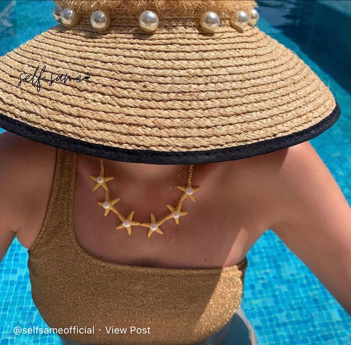 Audrey visor | Self-same