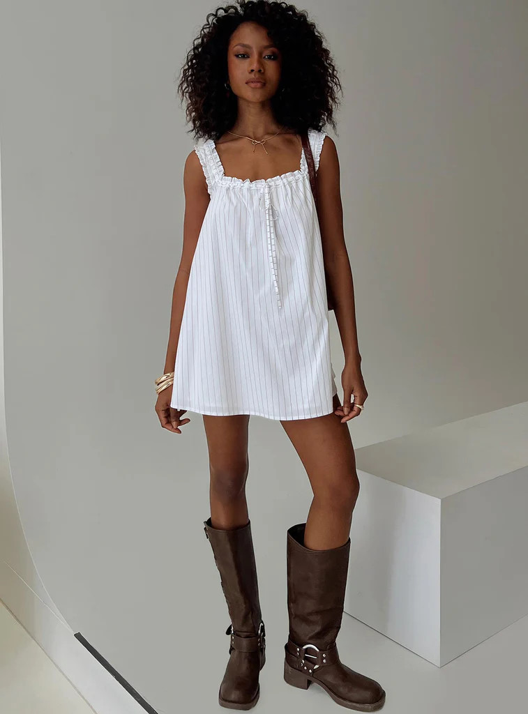 Swing Mini Dress Stripe | Princess Polly US