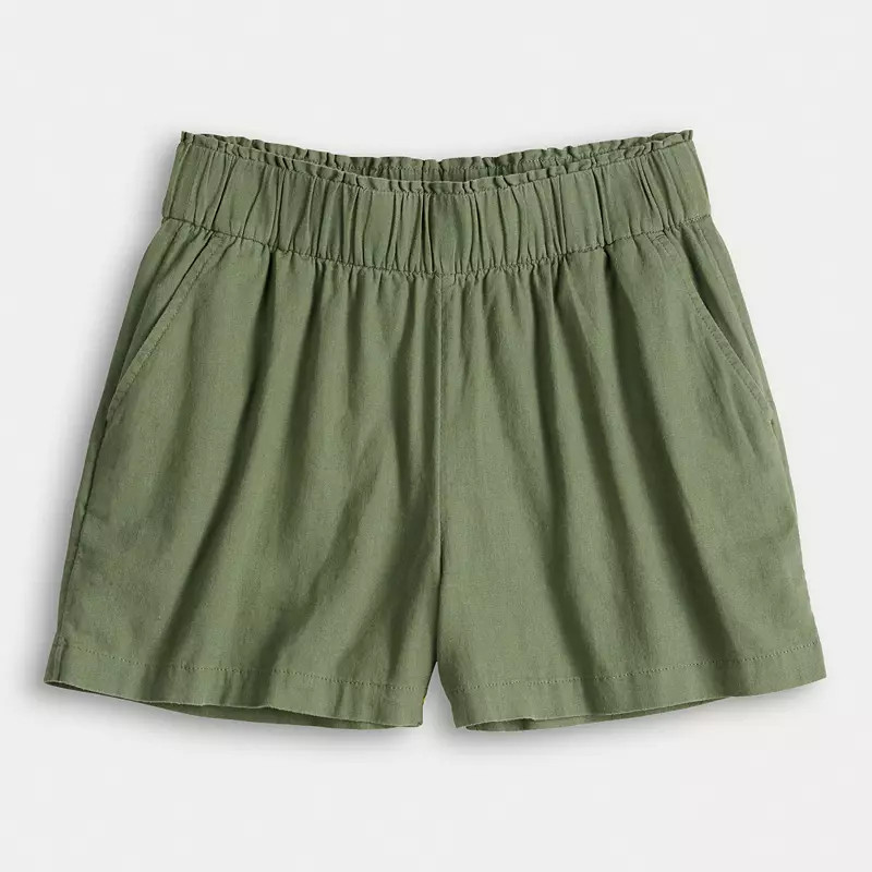 Women's Sonoma Goods For Life® Femme Linen-Blend Shorts | Kohl's