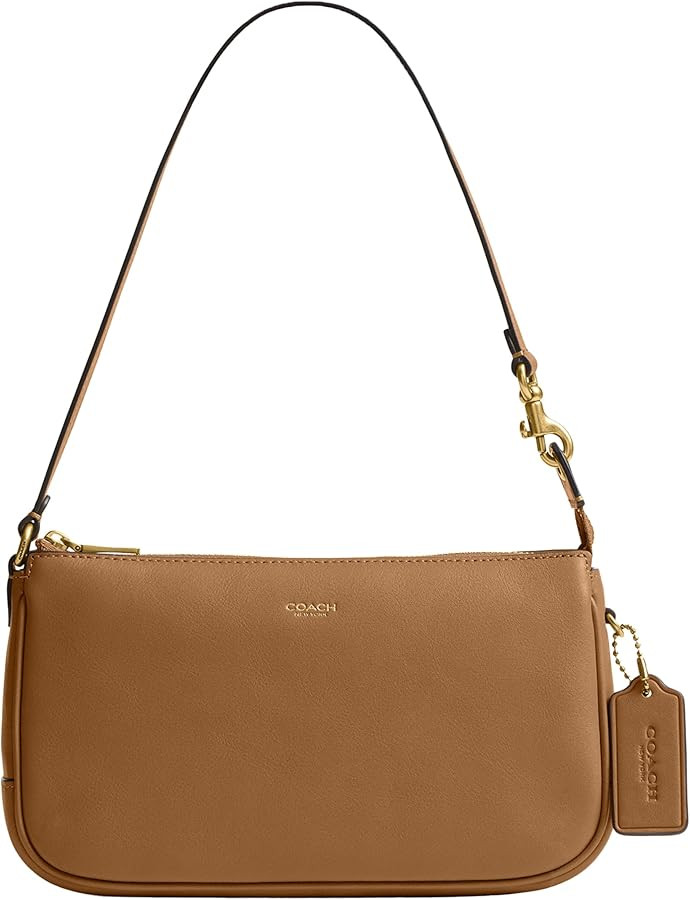 COACH Women's Natural Grain Leather Plaza Bag | Amazon (US)