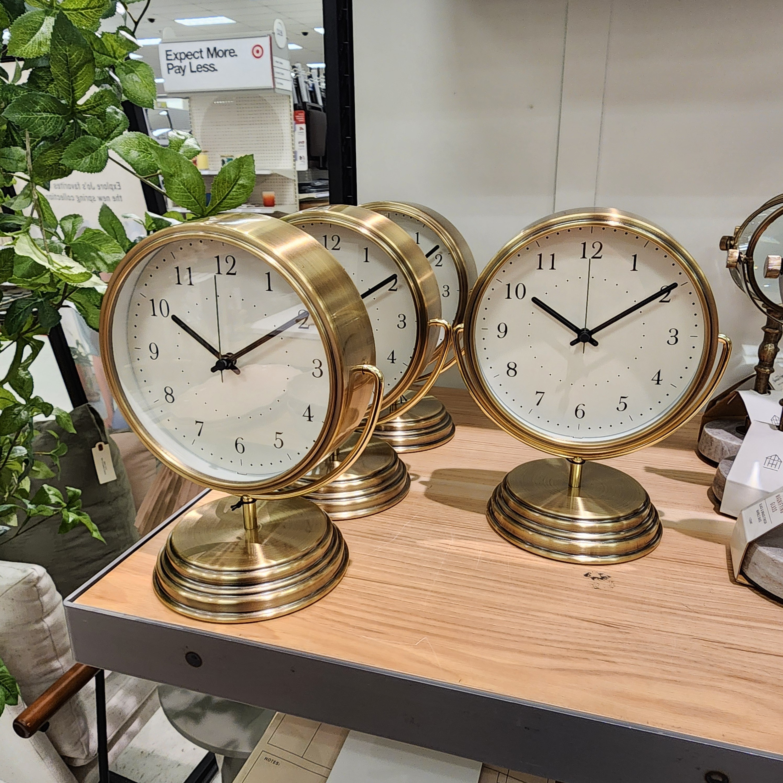 New at Target! Hearth & Hand with Magnolia Brass Pedestal Clock. ⏰

#LTKMostLoved #LTKHome #LTKFindsUnder50