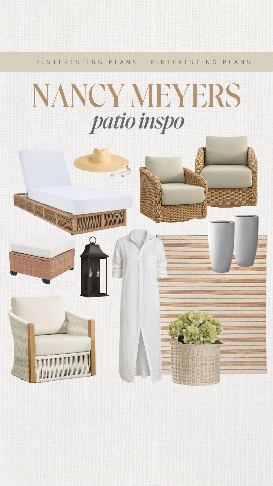 Nancy Meyers patio inspo 🙌🏻🙌🏻

#LTKHome #LTKdayinmylife #LTKSeasonal

#LTKHome #LTKSeasonal