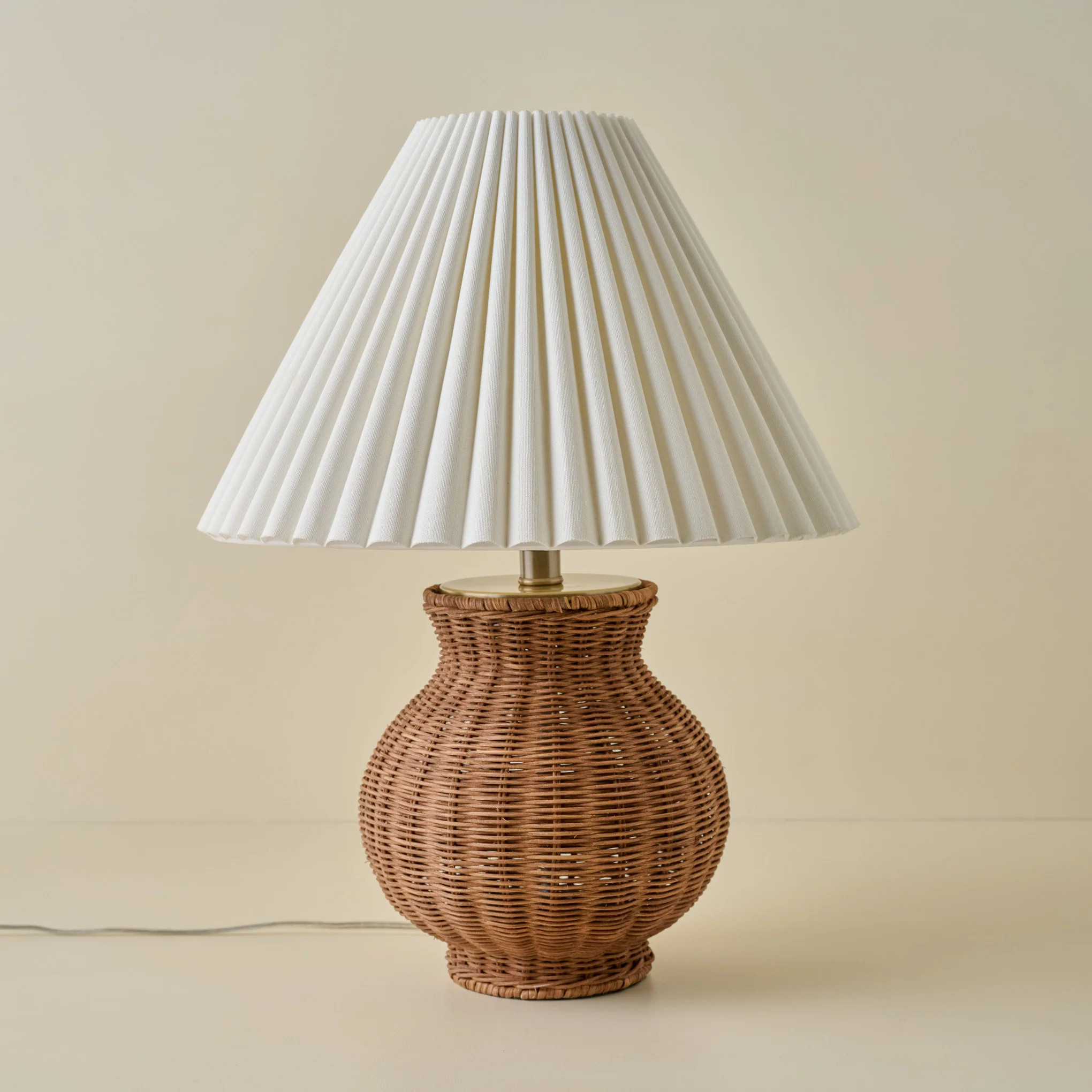 Cassie Rattan Table Lamp | Magnolia