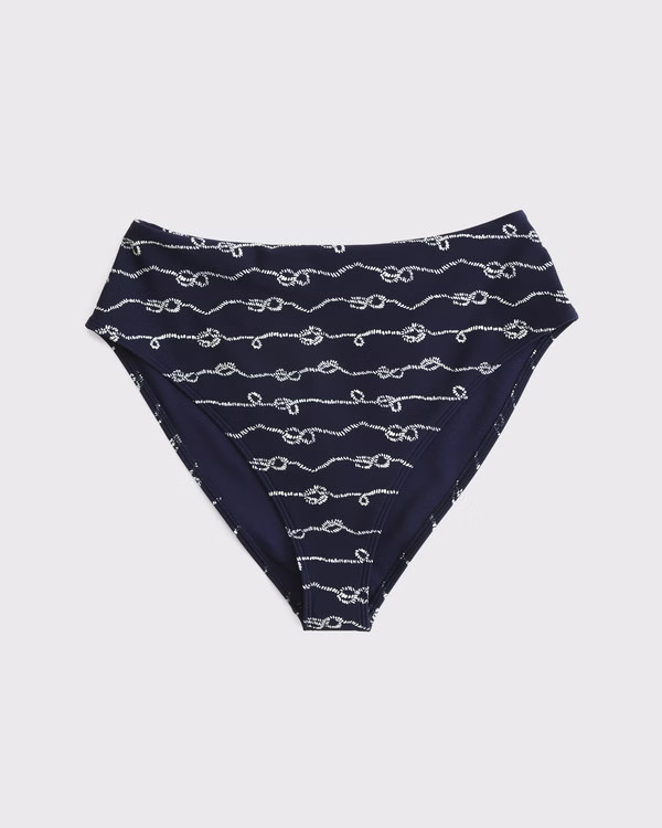 Women's High-Waist Moderate Bottom | Women's Swimwear | Abercrombie.com | Abercrombie & Fitch (US)