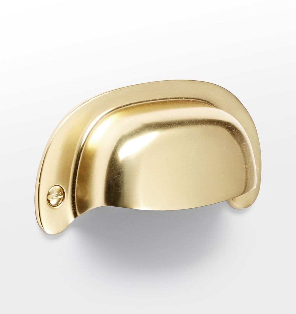 Massey Bin Pull, 3"" - Aged Brass | Rejuvenation