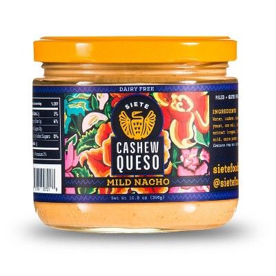 Siete Cashew Queso Mild Nacho Dip - 10.8oz | Target