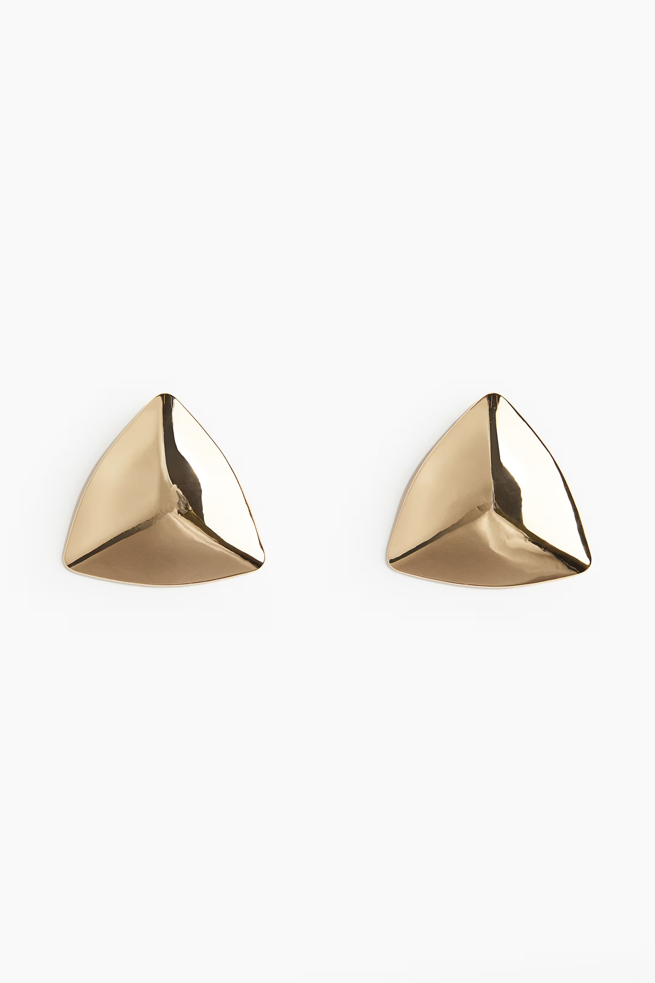 Triangular stud earrings | H&M (UK, MY, IN, SG, PH, TW, HK)