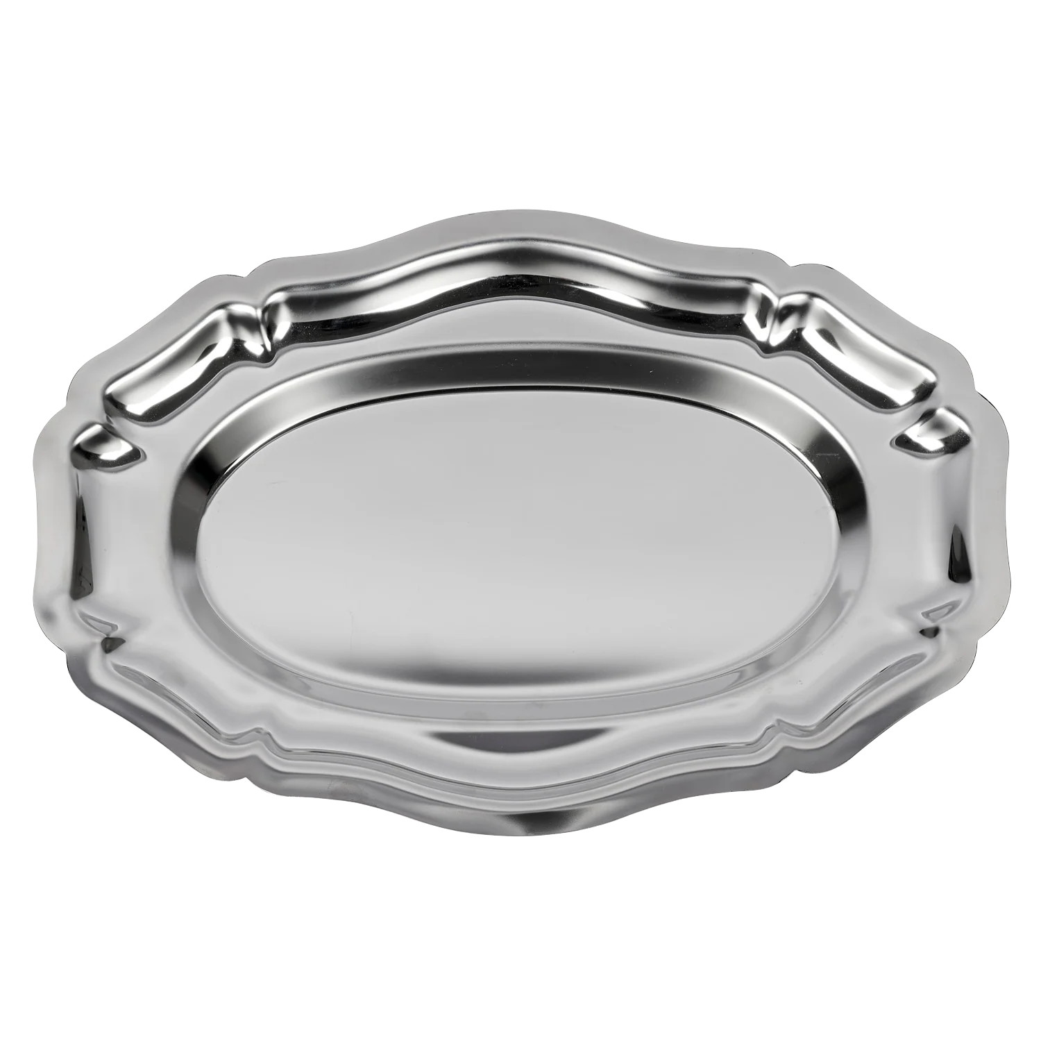 Large Steel Wave Platter | In The Roundhouse