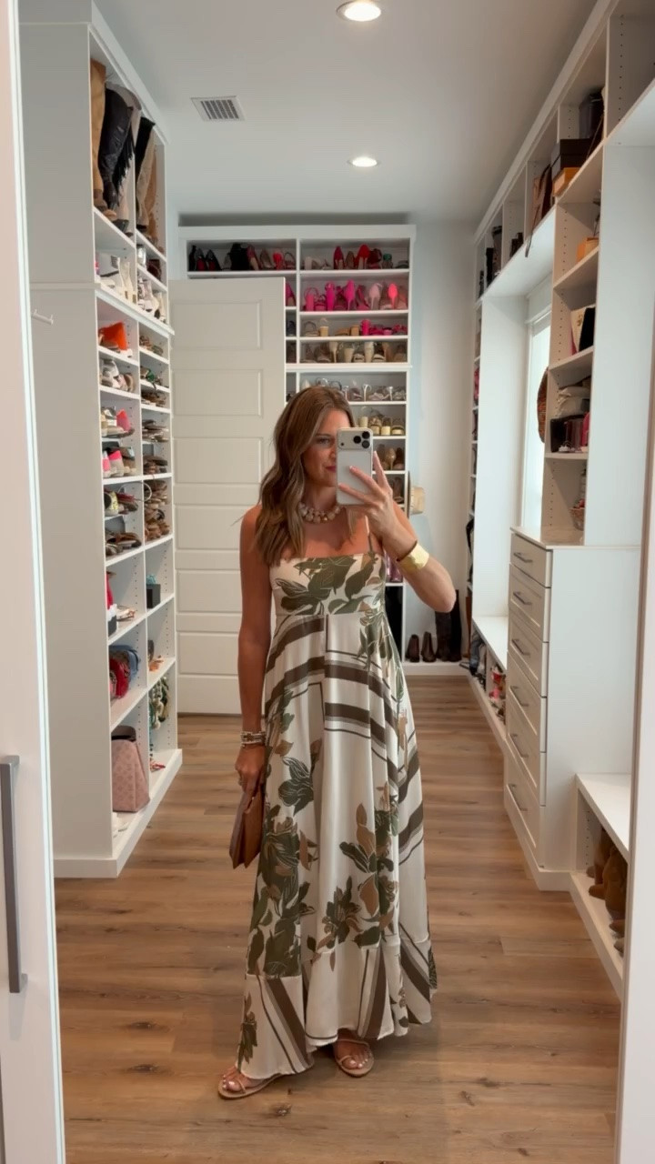 In a small dress, necklace sandals and accessories - fits tts.

#LTKootd #LTKgrwm #LTKSeasonal