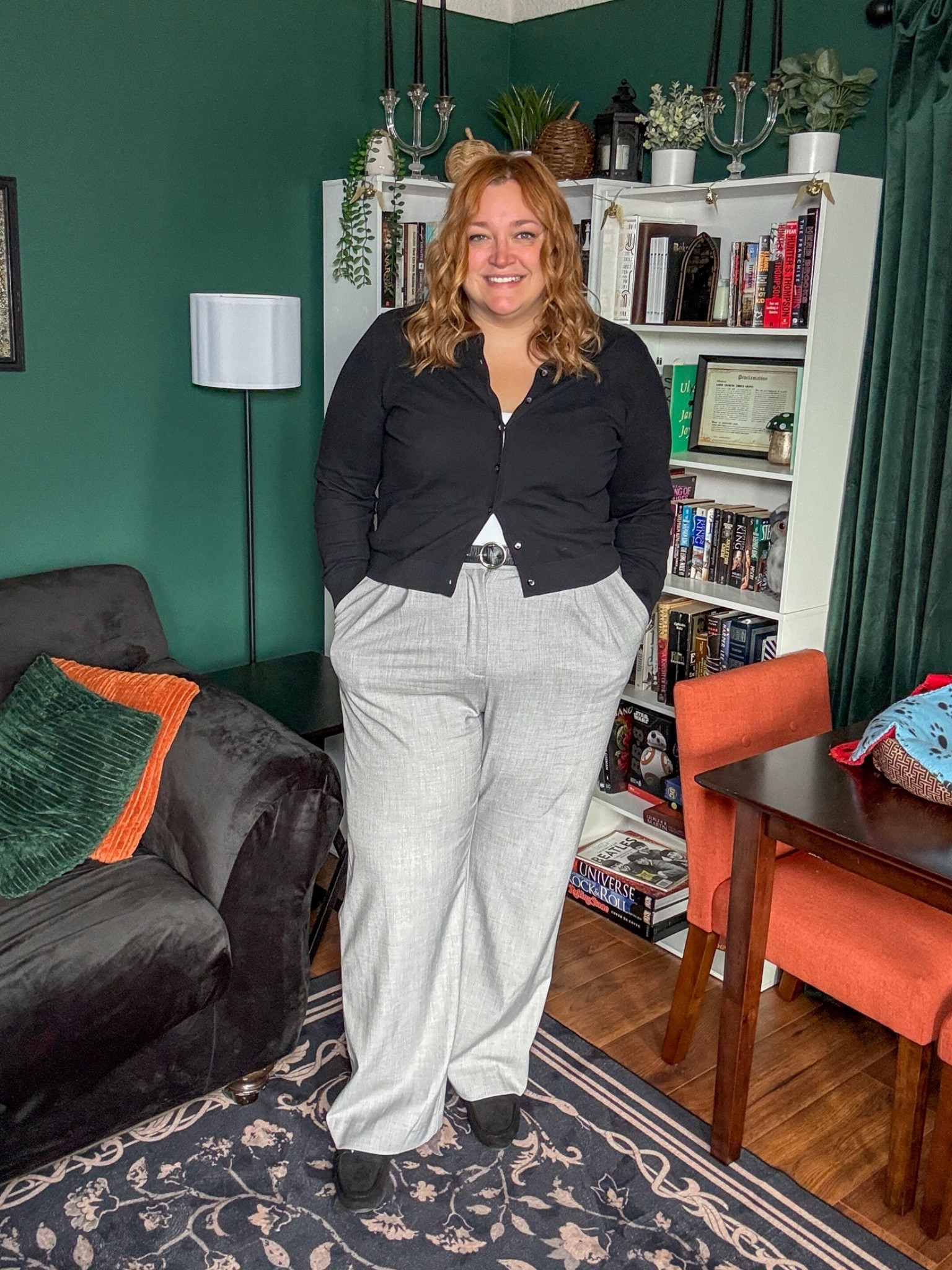 Business casual outfit for size 18