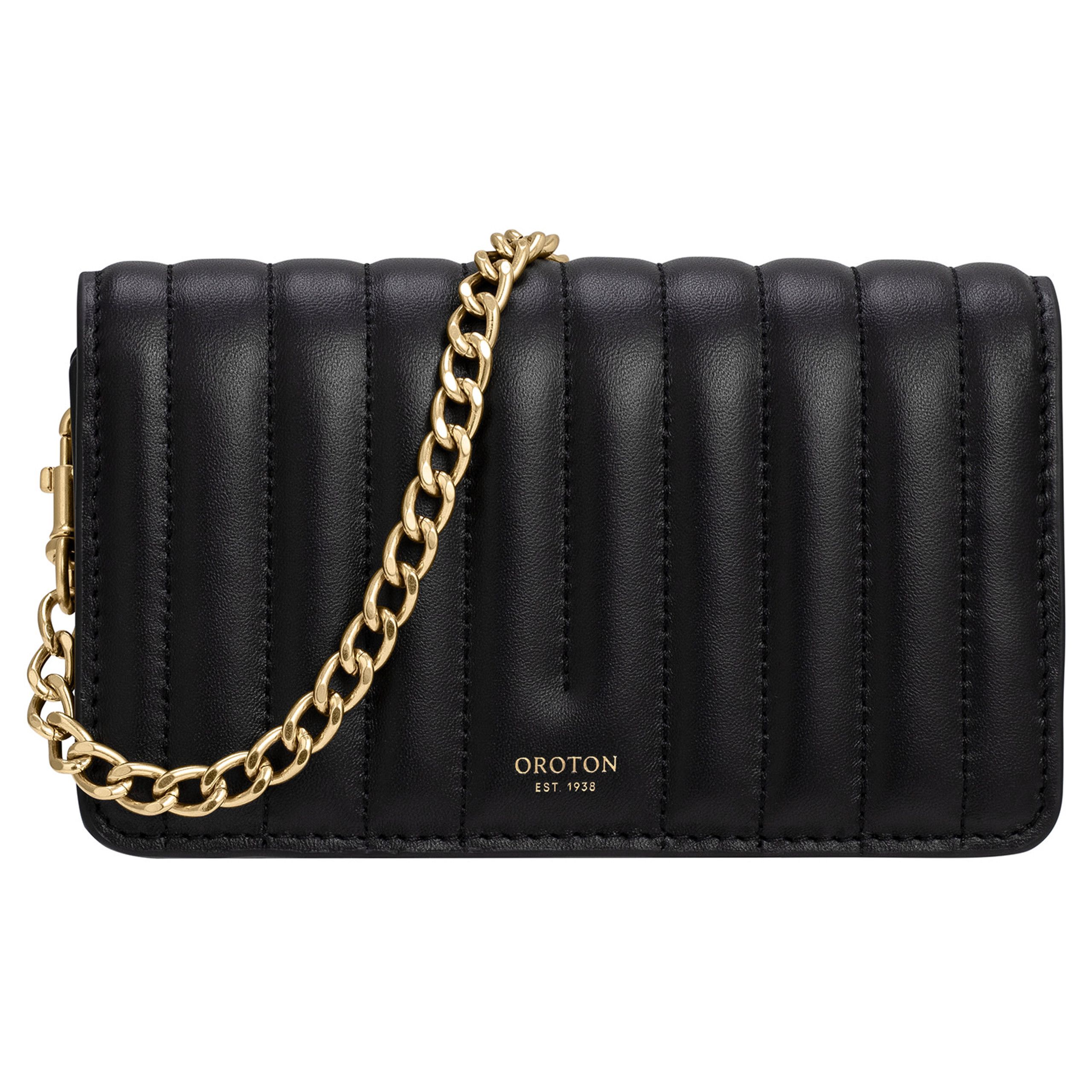 Fay Mini Chain Crossbody - Black | Oroton | Oroton