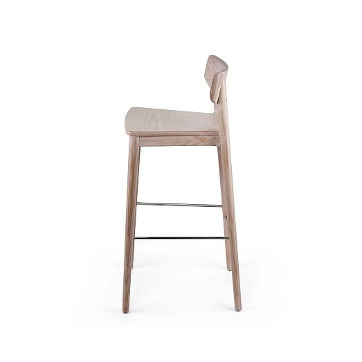 Ash Wood Barstool | West Elm (US)