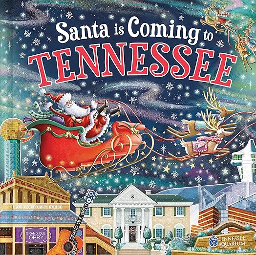 Santa Is Coming to Tennessee: A Christmas Adventure Tale and Fun Stocking Stuffer for Boys and Gi... | Amazon (US)