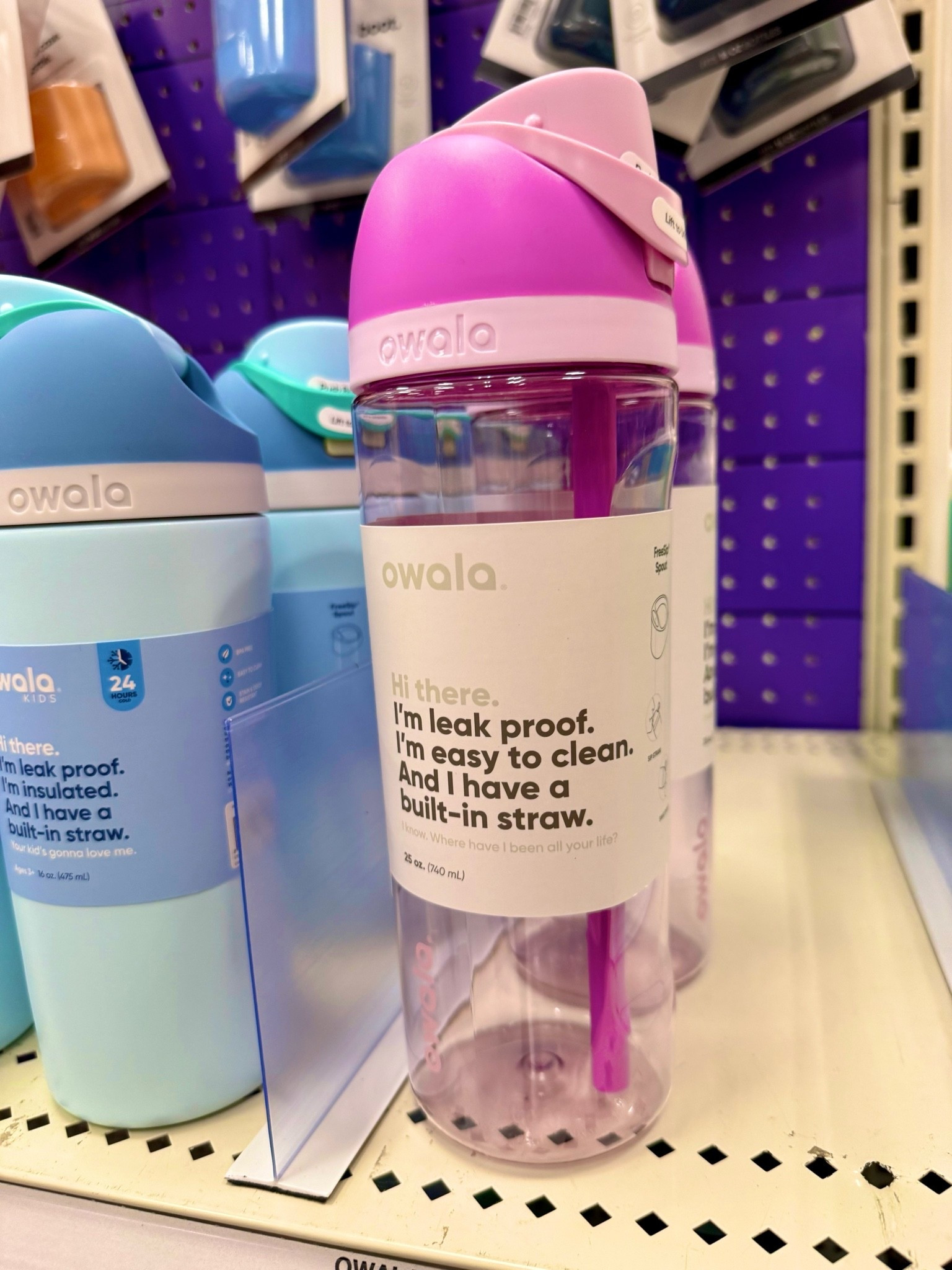 Back-to-school parents, don’t miss these! 🎒 Target just got the NEW clear Owala FreeSip bottles, and they’re perfect if your child’s school requires a clear water bottle.

You still get everything everyone loves about Owala—the FreeSip straw, leakproof locking lid, lightweight design, and dishwasher-safe bottle—just in a clear version that meets school requirements.

These are going straight on my back-to-school shopping list. I have a feeling they’ll be one of Target’s most popular school finds this season!

Owala FreeSip Tritan • clear Owala • Target back-to-school • clear water bottle • school water bottle • kids water bottle • leakproof water bottle • backpack essentials • classroom supplies • back-to-school finds @Target

#LTKKids #LTKmomlife #LTKdayinmylife