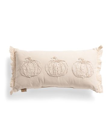 14x26 Pumpkin Pillow | TJ Maxx