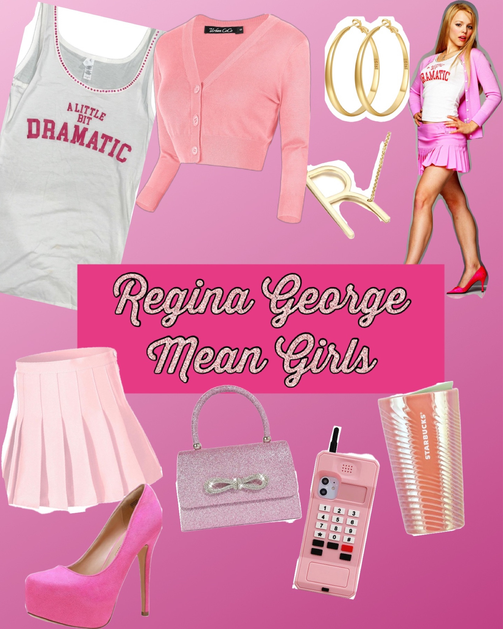  Women's Mean Girls Regina George Halloween Costume, Regina  George Sexy Bunny, Mean Girls Movie Musical Bodysuit Large : Clothing,  Shoes & Jewelry