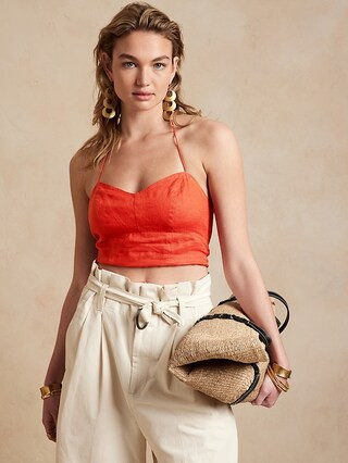 Meridian Linen Tank | Banana Republic (CA)