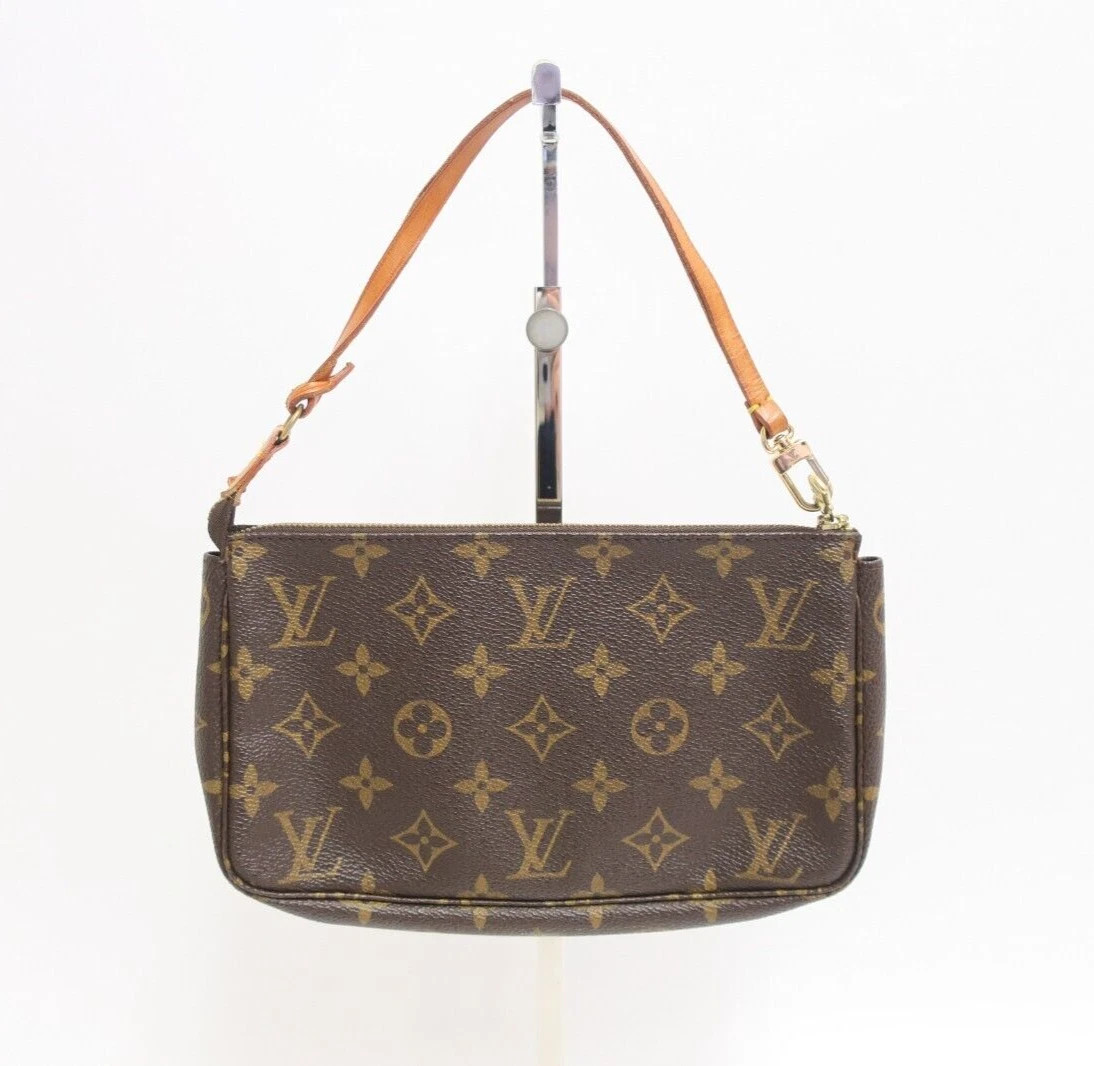 Authentic Louis Vuitton Monogram Pochette Accessories Pouch Bag #24824  | eBay | eBay US