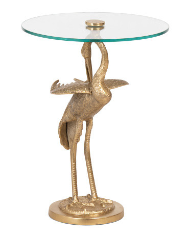 20in Crane Base Accent Table | TJ Maxx