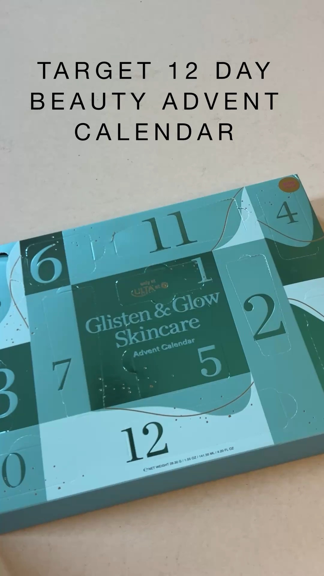 Target 12 day beauty advent calendar.  Filled with 12 awesome skincare products!

#LTKBeauty #LTKHoliday #LTKGiftGuide