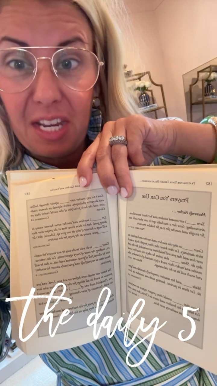 Daily 5…#1…Praying Scriptures for your Children book.

#LTKdayinmylife #LTKmomlife #LTKKids