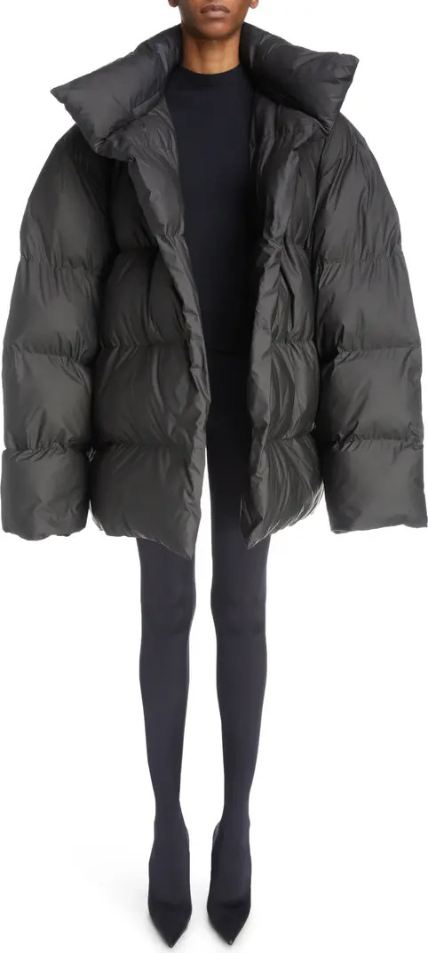 Oversize Wrap Puffer Jacket | Nordstrom