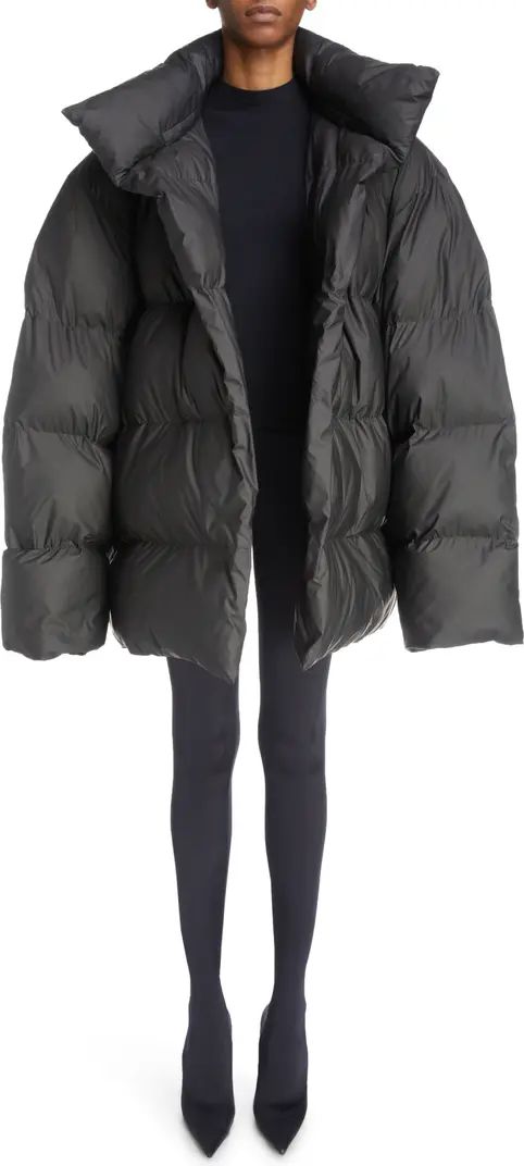 Oversize Wrap Puffer Jacket | Nordstrom