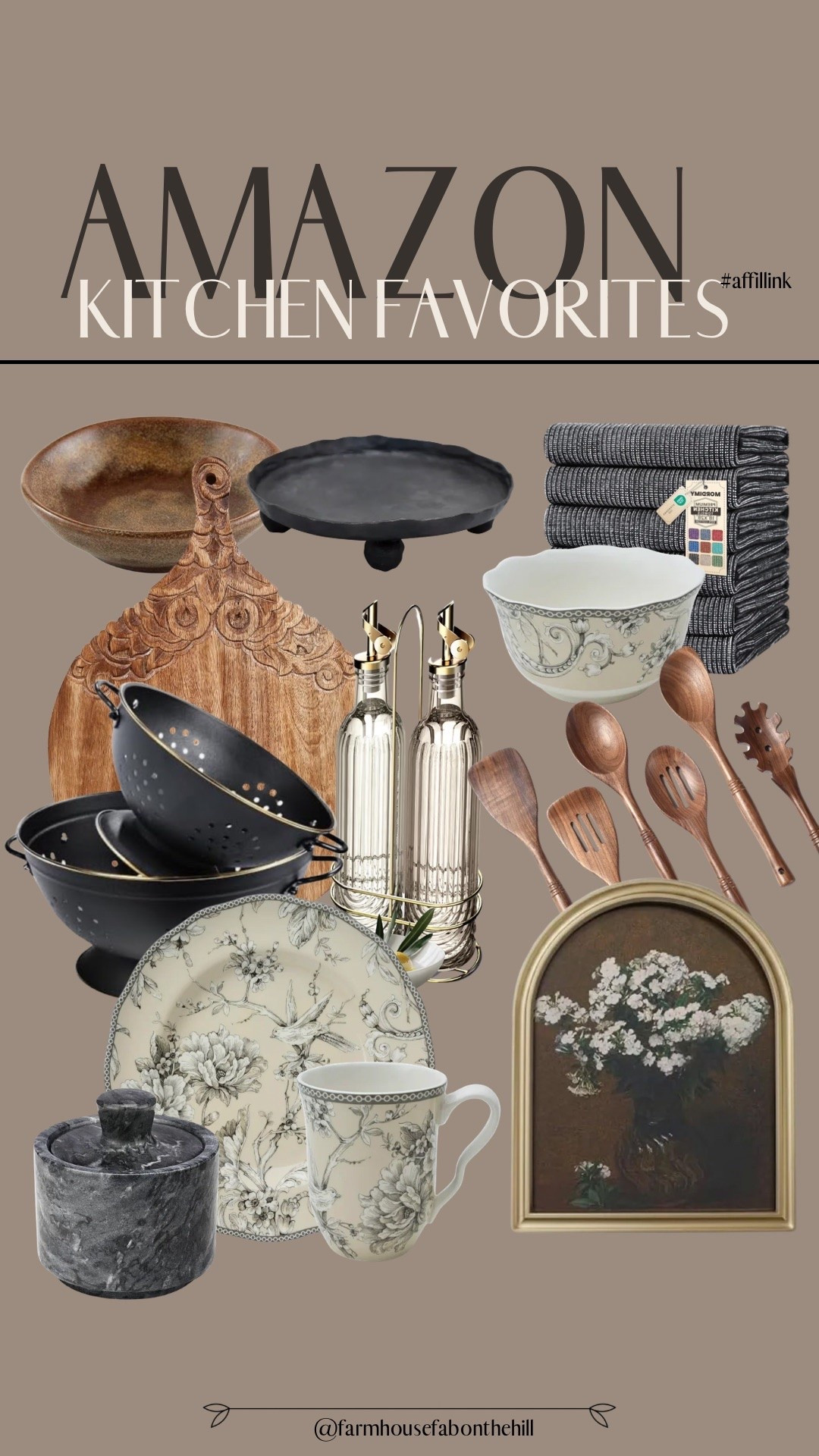 A few new favorite finds for the kitchen. Amazon has it covered 🤎

#LTKHome #LTKSaleAlert