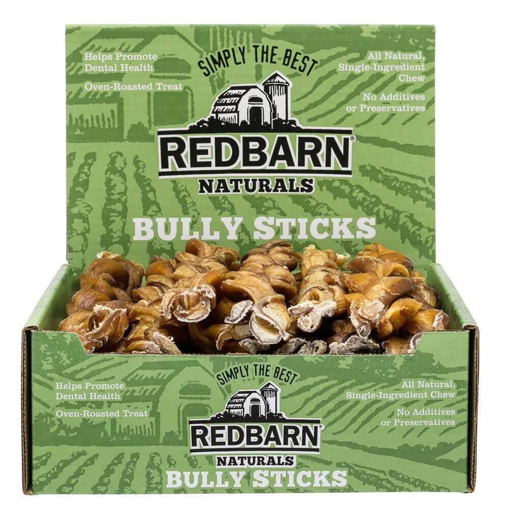 Braided Bully Stick 12" - Case of 25 | Redbarn Pet Products