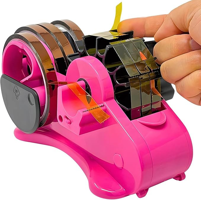 echomerx Pink Heat Tape Dispenser - Sublimation Tape Dispenser to Pre-Cut Heat Resistant Tape | H... | Amazon (US)